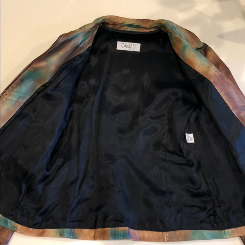 Italian Leather Jacket - Picture 3 of 5